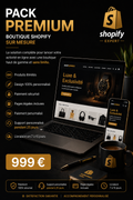 👑  – Boutique Shopify sur mesure